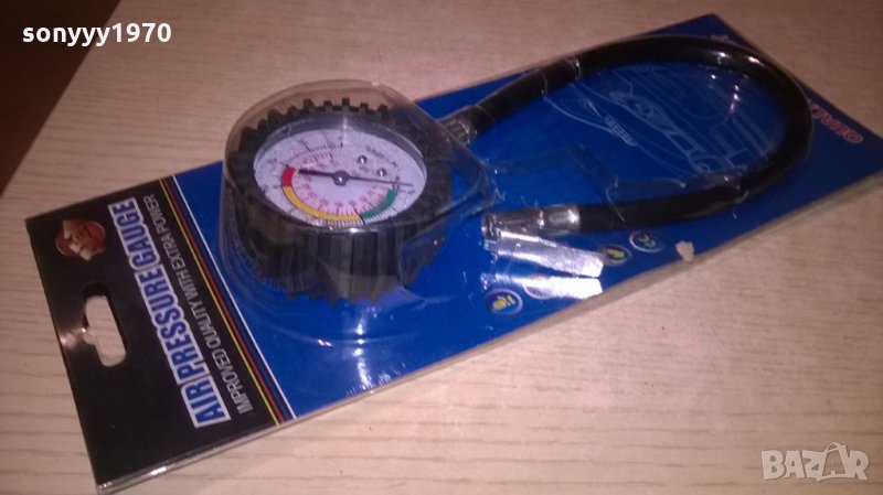 манометър с маркуч-нов, снимка 1