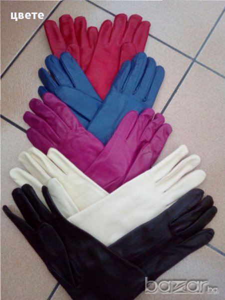 Ръкавици естествена кожа дамски, снимка 1