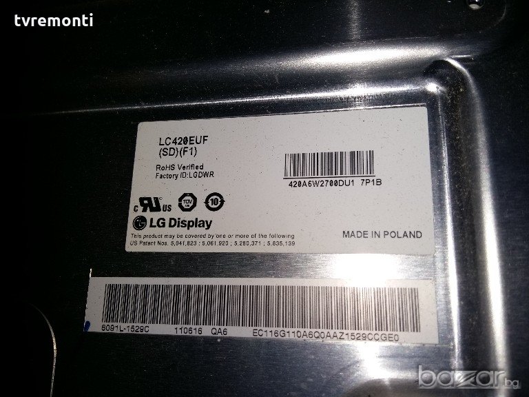 LED BACKLIG LED DIOD  LC420EUF-SDF1 LED BACKLIG LED DIOD , снимка 1