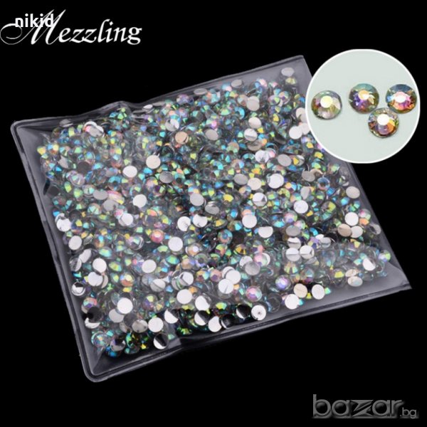 3 мм 1000 бр хамелеон блестящи  камъчета капси декорация 3д ефект за нокти маникюр и не само, снимка 1