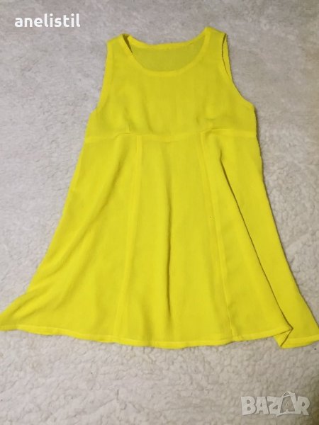 Жълта блуза туника, снимка 1