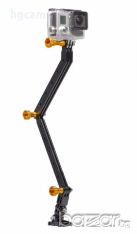 Алуминиево удължаващо рамо от 5 части за екшън камера , снимка 2 - Други - 17087249