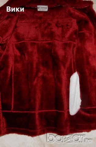 Дамско червено  зимно палто , снимка 9 - Палта, манта - 20824554