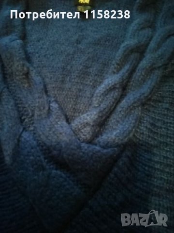Пуловер H&M в тъмно синьо. Намаление!, снимка 4 - Блузи с дълъг ръкав и пуловери - 23656570