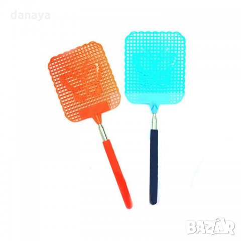 432 Палка за мухи с телескопична дръжка сгъваема мухобойка, снимка 5 - Други - 22113020