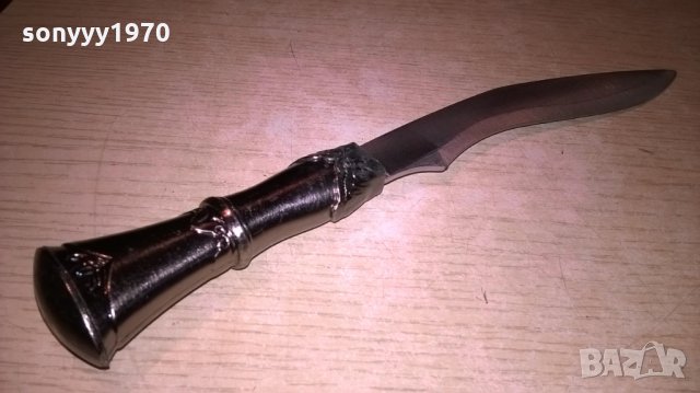 кукри-ретро колекция-крив нож-26см-внос швеицария, снимка 4 - Колекции - 22569251