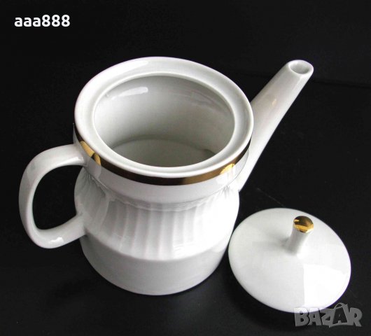 Чайник Loucky Карловарски порцелан Бохемия, снимка 4 - Сервизи - 23642580