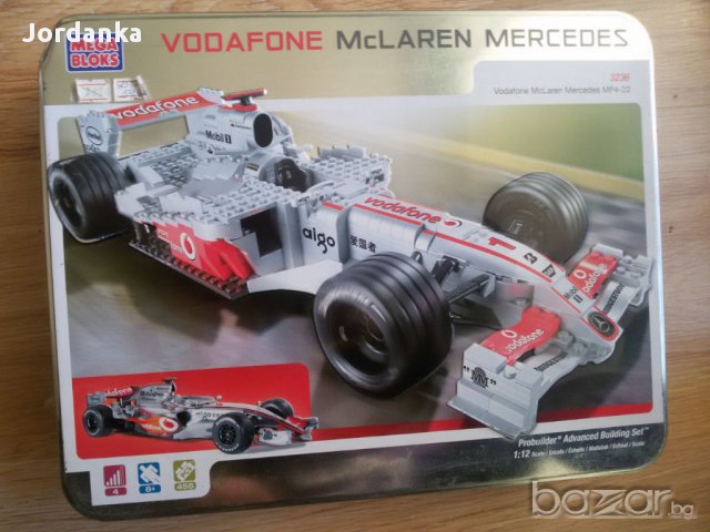 Конструктор mega bloks McLaren Mercedes