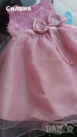Рокля в розово за 3г, снимка 4 - Детски рокли и поли - 25018941