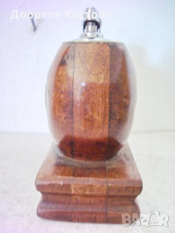 Стара дървена запалка, снимка 4 - Антикварни и старинни предмети - 25561563