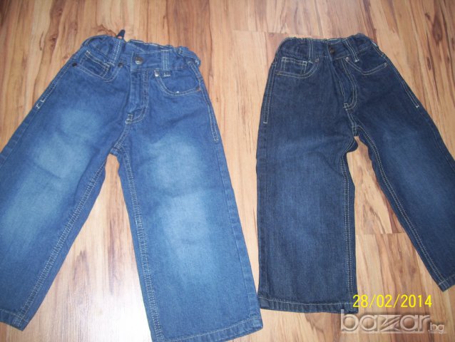 нови детски маркови дънки на Окау и Джиант Стоун-86-92-98 размер, снимка 5 - Бебешки дънки - 6899506