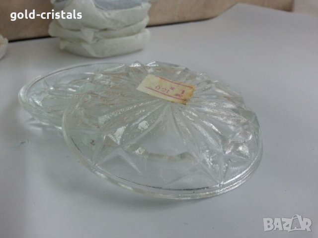стари кристални чинийки , снимка 6 - Антикварни и старинни предмети - 25592306