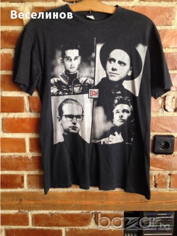 Оригинална тениска Depeche Mode от tour of the masses, снимка 1 - Тениски - 12629971