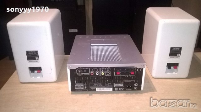 onkyo cd/usb/iphone receiver+тонколои-внос швеицария, снимка 12 - Ресийвъри, усилватели, смесителни пултове - 19125891