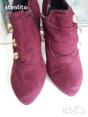 Дамски боти лилав цвят № 37, снимка 8 - Дамски боти - 24475409