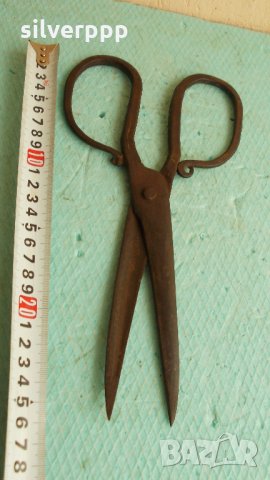  Стара абаджийска ножица - 4 , снимка 1 - Други ценни предмети - 25920517