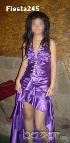 Лилава бална абитуриентска рокля, снимка 13 - Рокли - 11044646