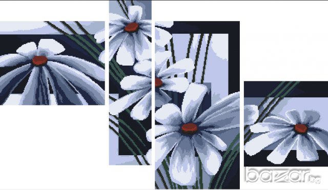 гоблен"МАРГАРИТИ";размери/54*32/см.;17 цвята;56лв.