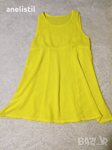 Жълта блуза туника, снимка 1