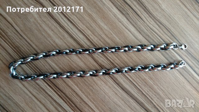 Синджир от неръждаема стомана , снимка 2 - Колиета, медальони, синджири - 24867360