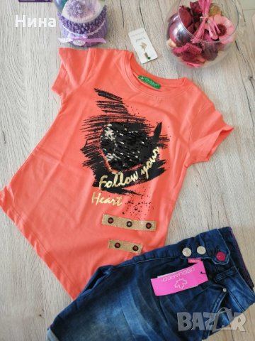 Тениска Chichlid , снимка 2 - Детски тениски и потници - 25389786