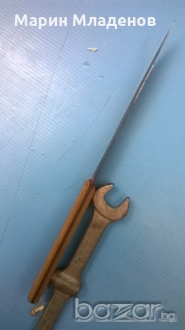 Стар нож, снимка 4 - Антикварни и старинни предмети - 18207357