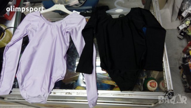 Детско трико MAX с дълъг ръкав за гимнастика, балет и танци ново 