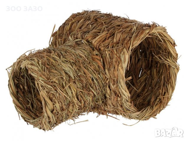 Сламен тунел за декоративно зайче - Модел: 82762