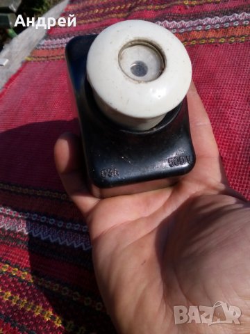 Старо гнездо за предпазител, снимка 5 - Антикварни и старинни предмети - 24971286