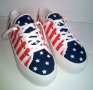 SCHUH маркови кецове Дизайн американско знаме, снимка 4