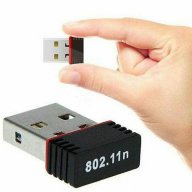 Mini PC wifi adapter 150M USB WiFi , снимка 1 - Мрежови адаптери - 14991227