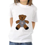 Уникална тениска с принт Teddie Bear! Създай модел по Твой дизайн, свържи се нас!, снимка 4 - Детски тениски и потници - 11851315