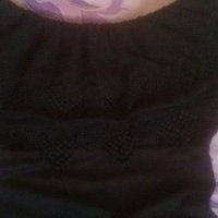 Дамска черна рокля РАЗПРОДАЖБА, снимка 1 - Рокли - 24814751