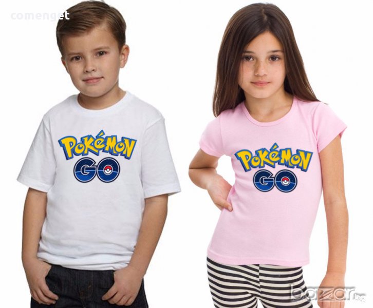 НОВО!!! Детски тениски POKEMON GO / ПОКЕМОН! Поръчай тениска С Твоя идея!, снимка 1