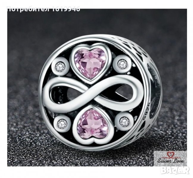 Сребърни талисмани за гривна Пандора , снимка 1