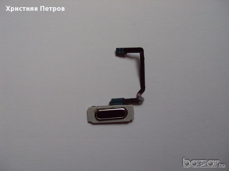 Home бутон, лентов кабел с капачка и пръстов отпечатък за Samsung Galaxy S5 G900F, снимка 1