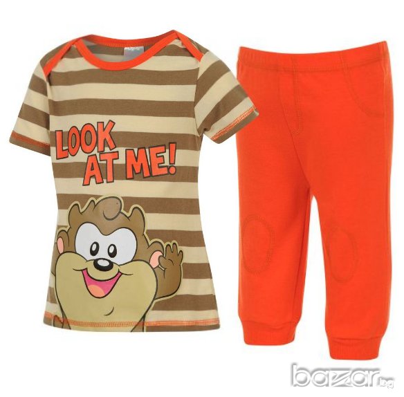 НАМАЛЕН Нов летен комплект Looney Tunes на Дисни - размер 12-18 м, снимка 1