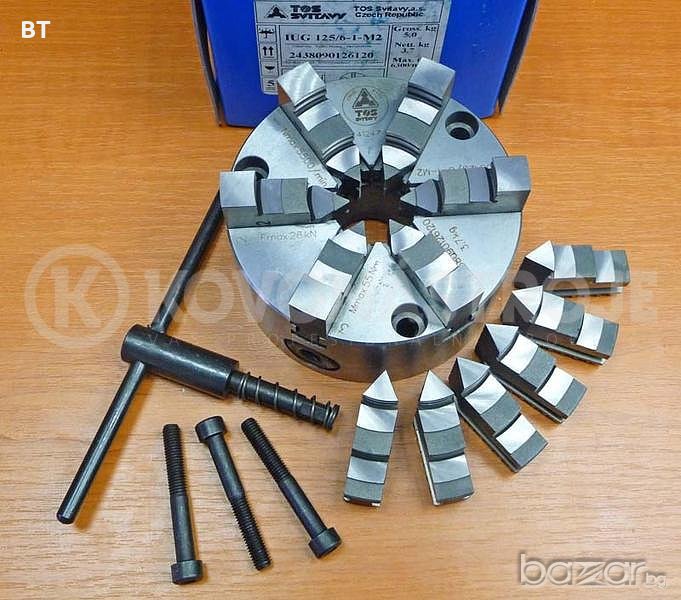 Прецизни самоцентриращи универсални патронници TOS, снимка 1