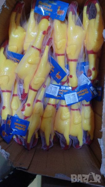 Зико,Звучна кокошка,КРЯКАЩО ПИЛЕ,около 30см, снимка 1
