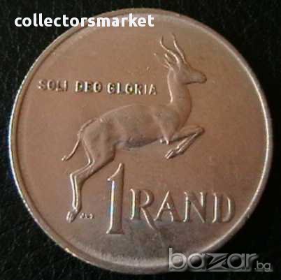 1 ранд 1987, Южна Африка, снимка 1