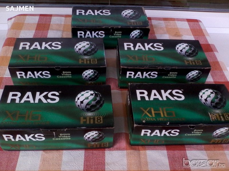 VIDEO HI 8 RAKS SHG-90, снимка 1
