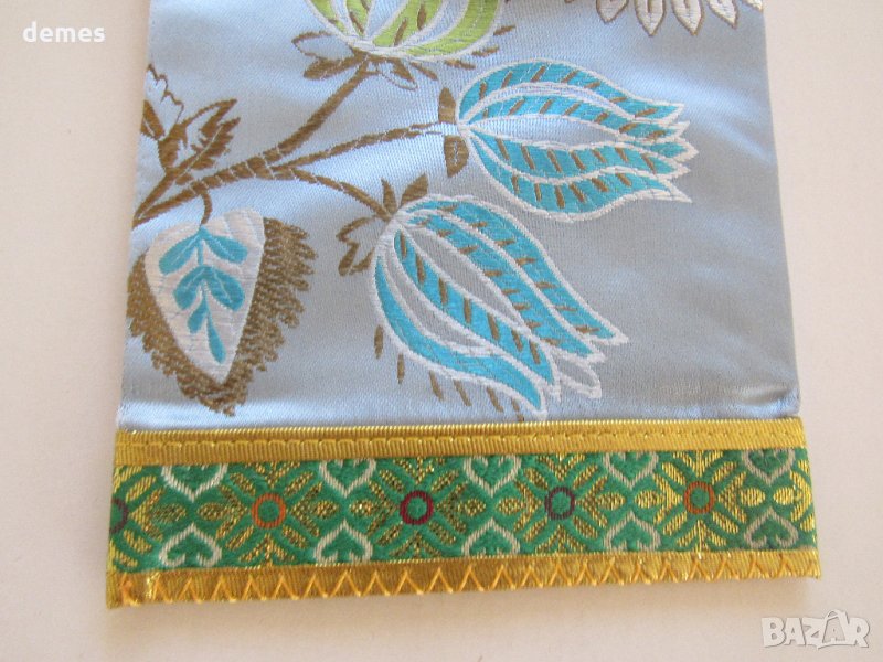 Традиционна торбичка тип пунгия от плат DELL от Монголия-17, снимка 1