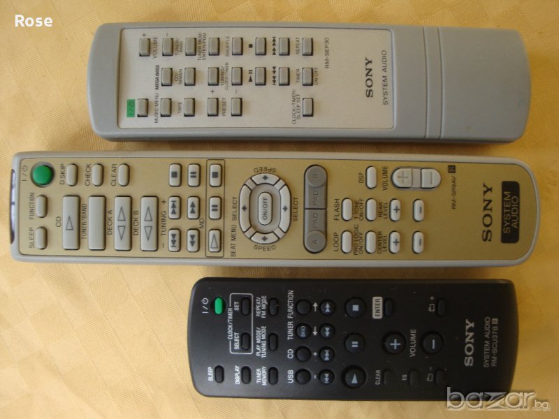 Sony - дистанционни 04, снимка 1