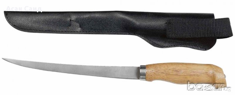 Нож за филетиране Sänger с дървена дръжка, снимка 1