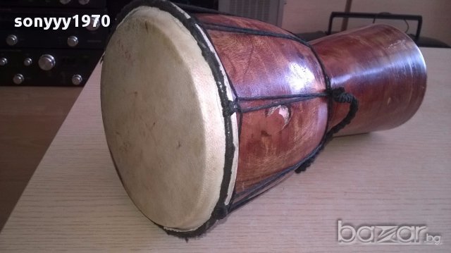 Автентична тарамбука 30х17см-внос швеицария, снимка 4 - Антикварни и старинни предмети - 17991025