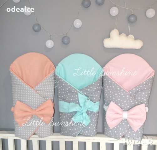 Невероятно бебешко одеалце Little Sunshine тип "прегърни ме" /порт бебе/ - удобно, сигурно, красиво, снимка 9 - Спално бельо и завивки - 15664734