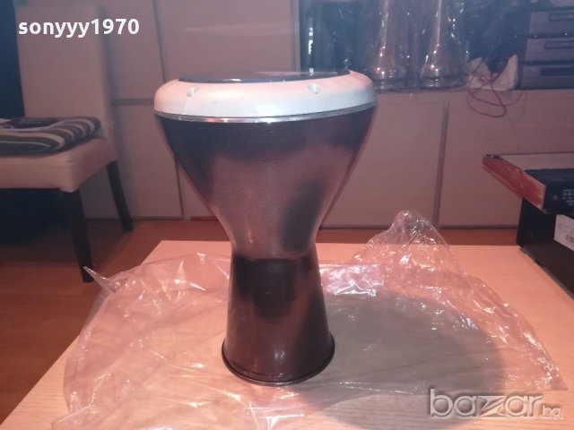 тарамбука в цвят-кафяв металик-40х25см-внос сирия