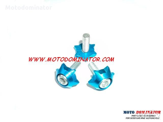 Декоративен болт М6 - Blue, снимка 1