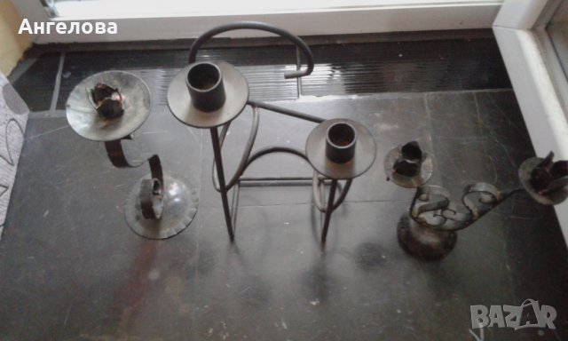 Комплект свещници, снимка 1