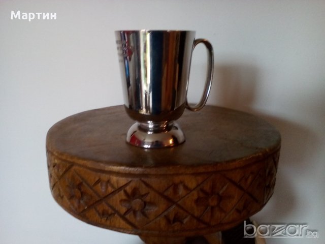 Посребрена масивна стара - Халба ( 777886) 